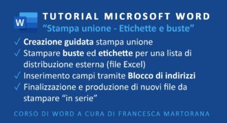 Come impostare le etichette in word