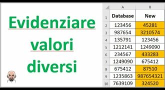 Come confrontare due colonne in excel