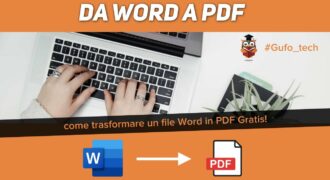 Come convertire pdf in word on line