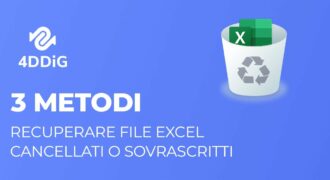 Come ripristinare excel da pannello di controllo