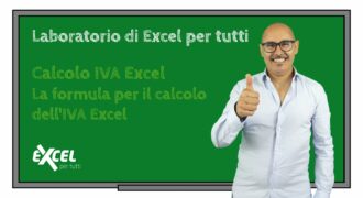 Come calcolare l iva con excel