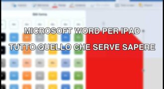 Come scrivere un documento word su ipad