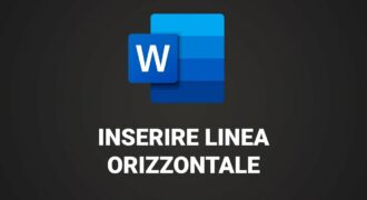 Come fare linee dritte su word