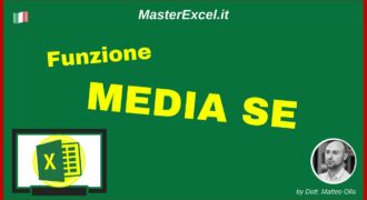 Come si usa la funzione media in excel