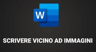 Come si scrive affianco alle immagini su word