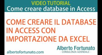 Come esportare dati da excel ad access