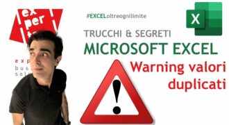 Come contare I duplicati in excel