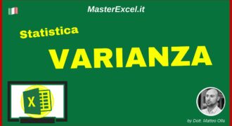 Come si calcola la devianza su excel