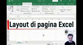 Come visualizzare I margini in excel