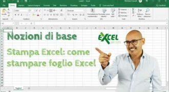 Come si fa a stampare la griglia di excel