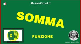 Come sommare più celle su excel