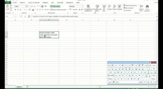 Come si va a capo all’interno di una cella excel