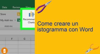 Come creare un istogramma con word